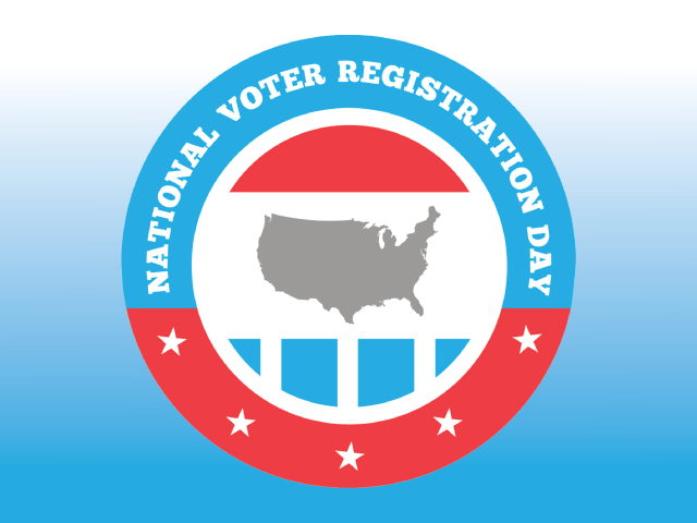 Voter Registration Events - Sep. 21, 25, 27 & 28