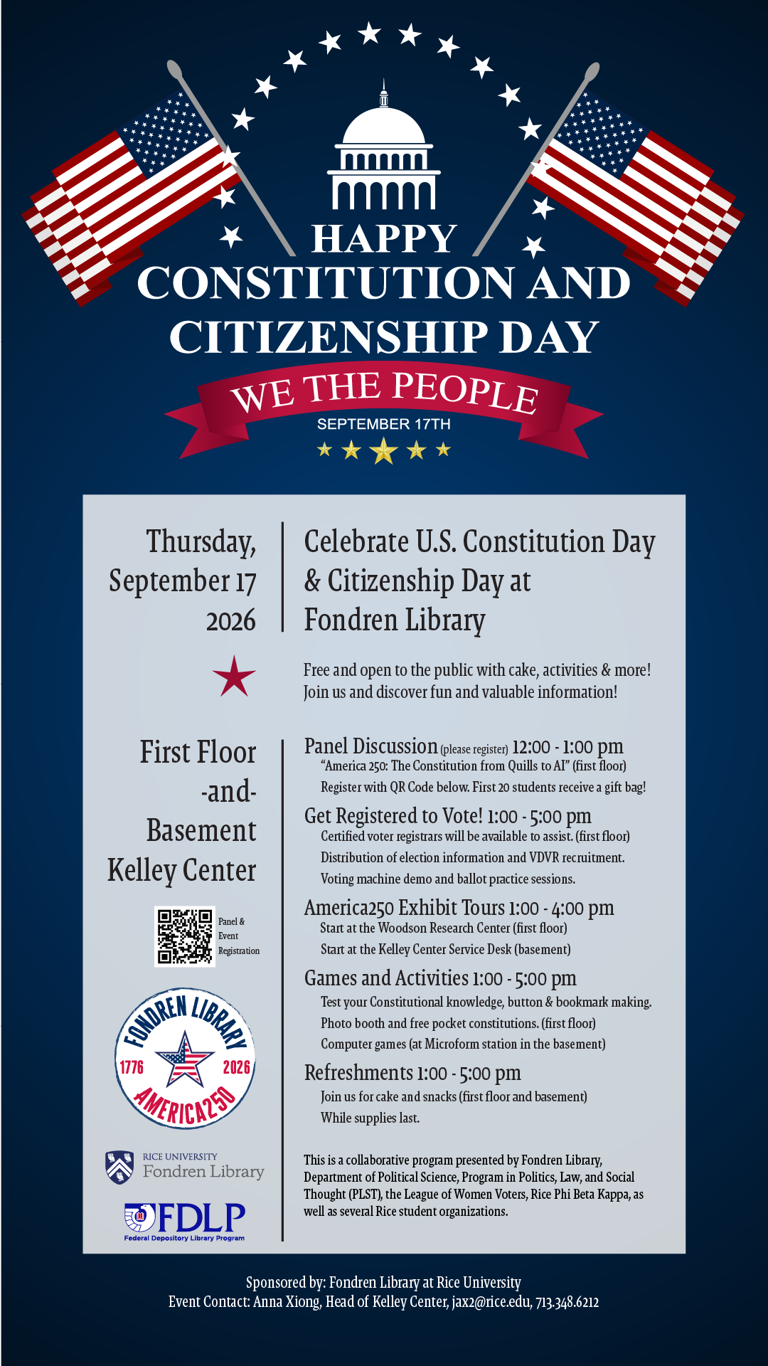 poster of the constitution day event