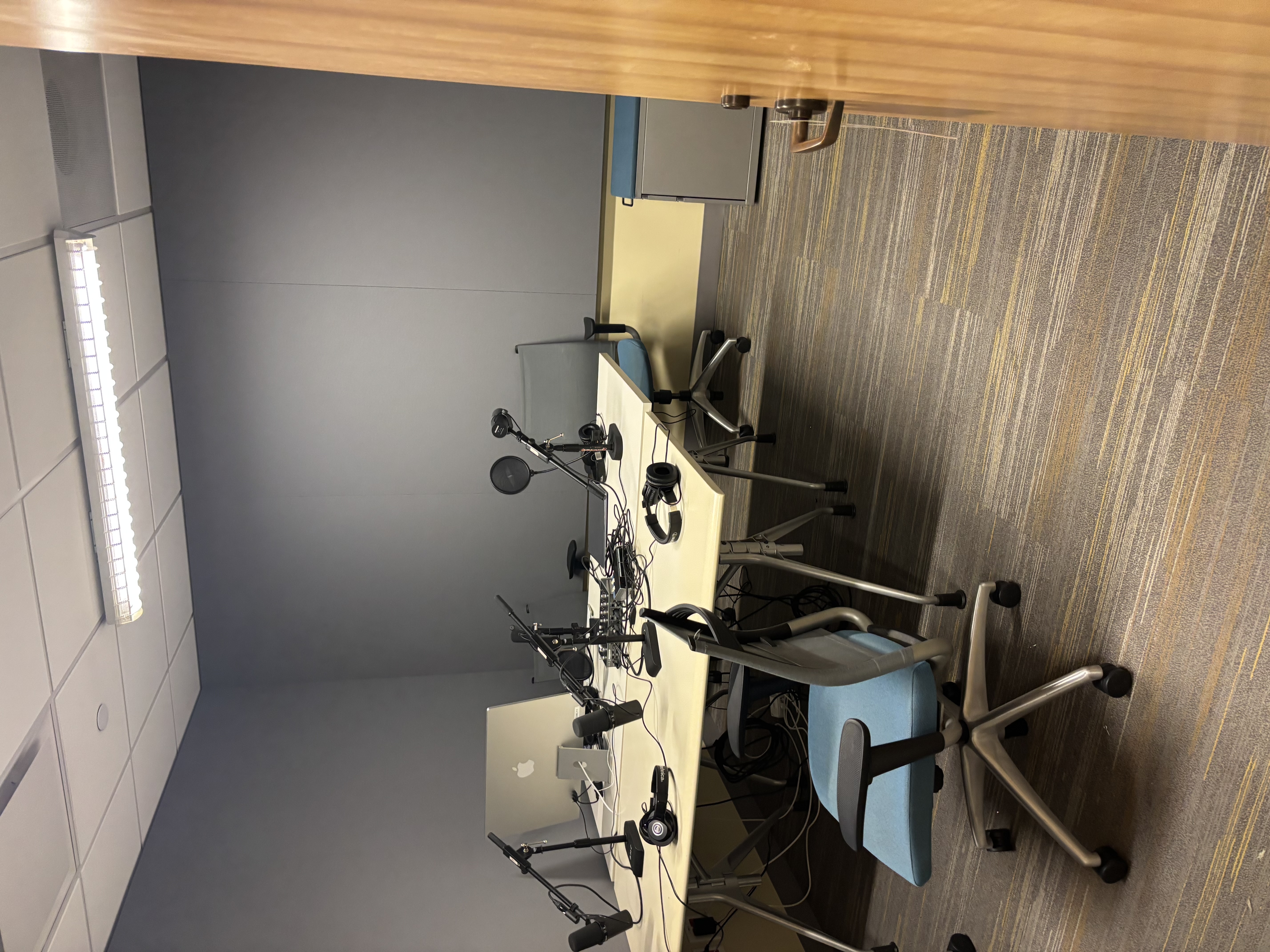 audio studio interior