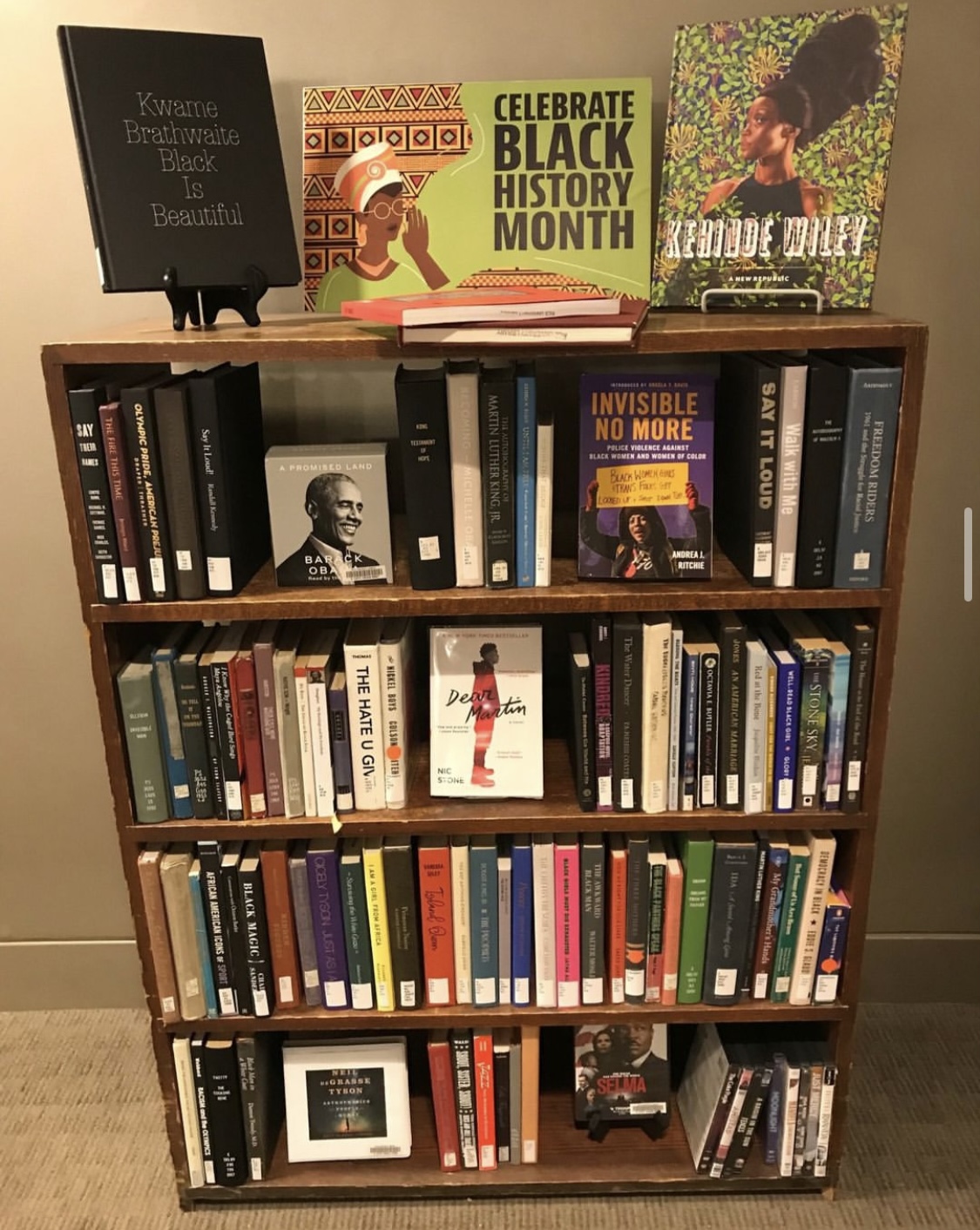 Black History Month Book Display