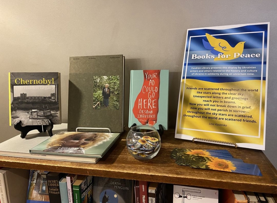 Books for Peace Display