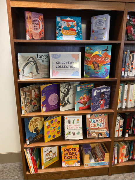 children's collection bookshelf