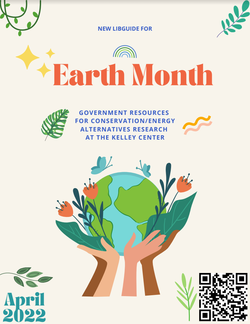 Earth Month Fondren Library