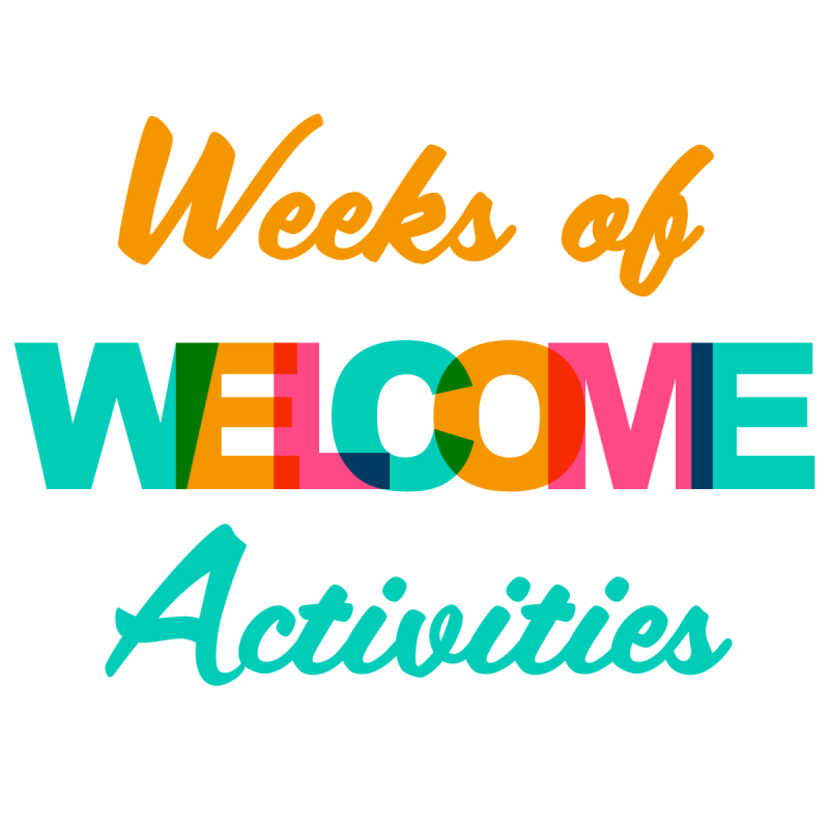 Weeks of Welcome decorative