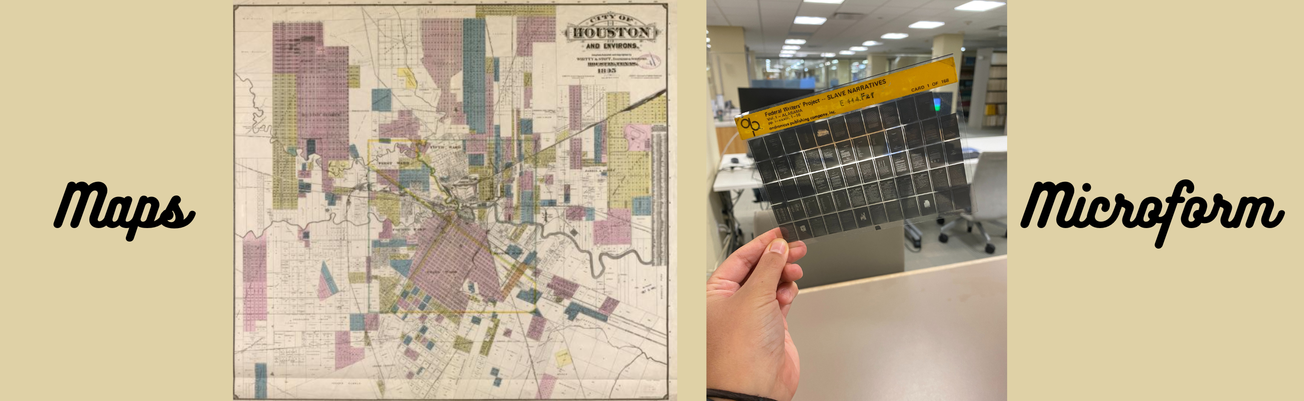 map and microform resources