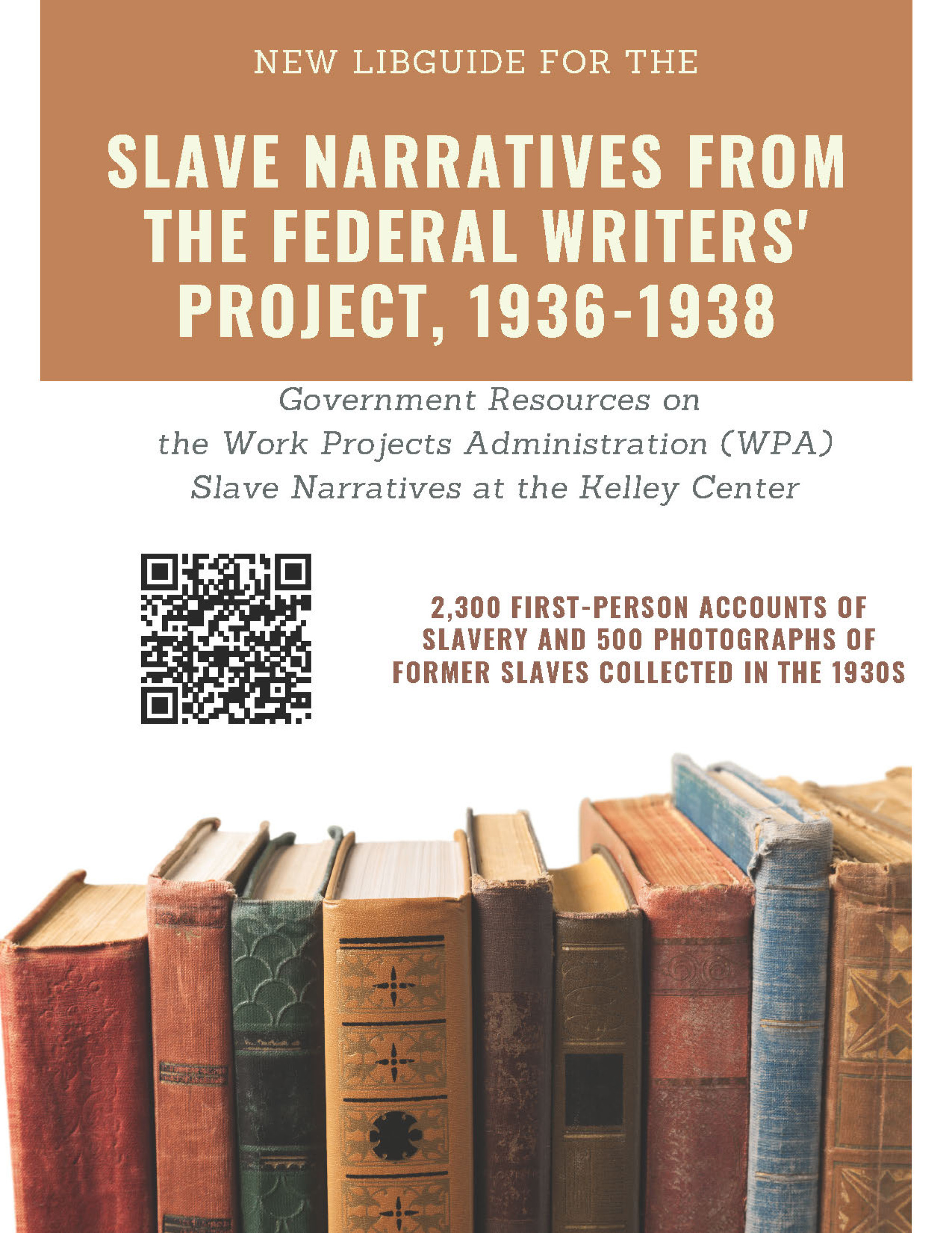 WPA Slave Narratives Flyer