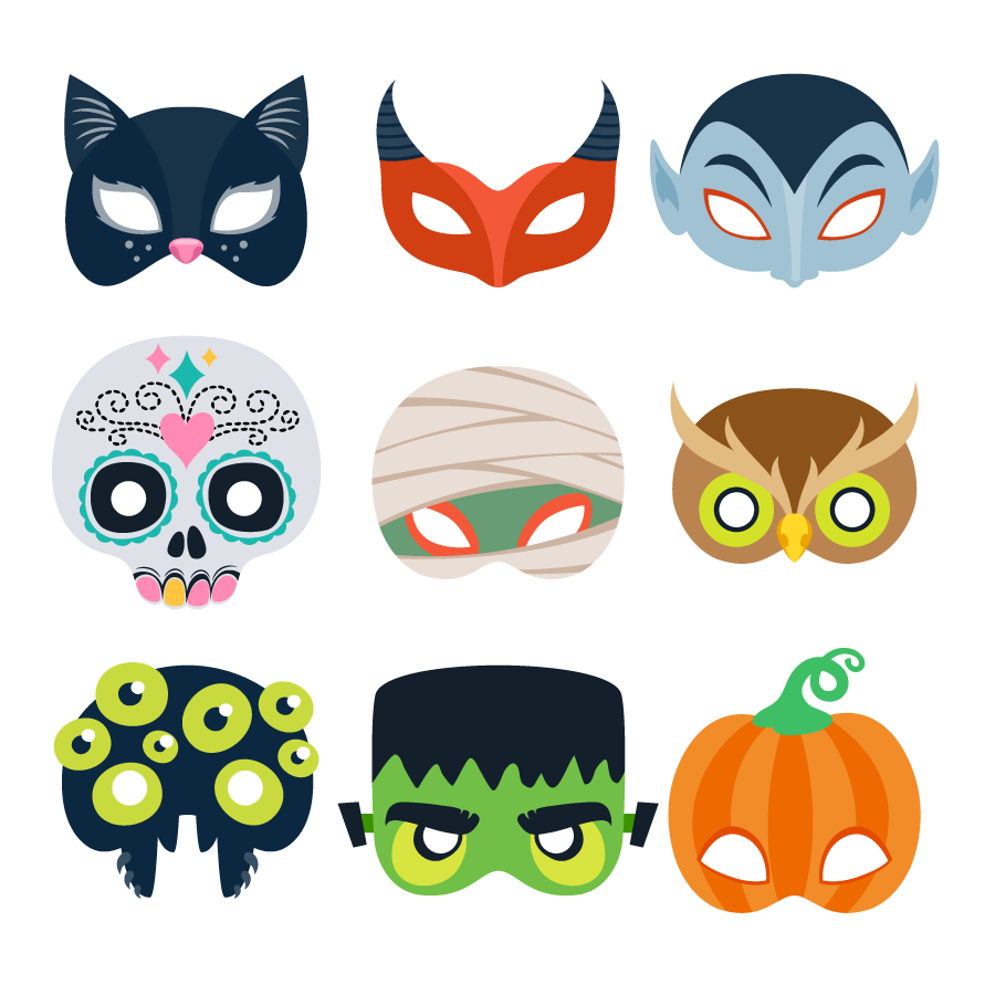 Collection of eyemasks