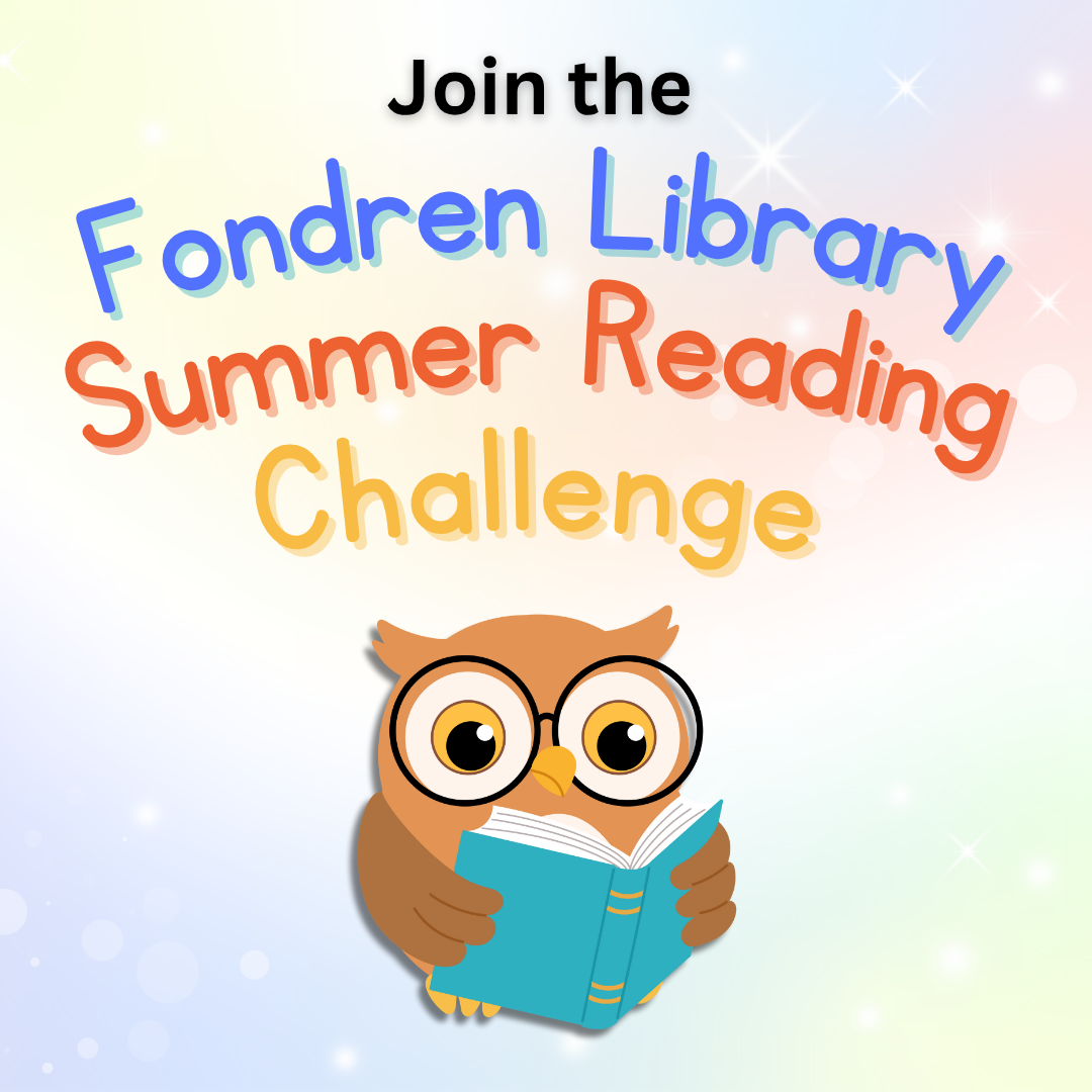 Join the Fondren Library Summer Reading Challenge